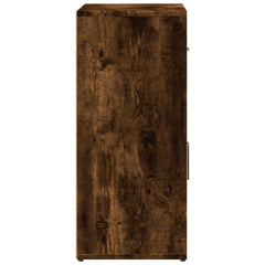 vidaXL Sideboard Smoked Oak 60x31x70 cm Engineered Wood 6