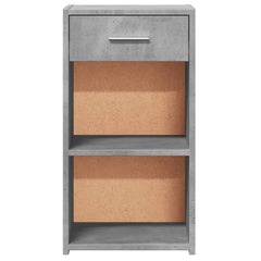 vidaXL Bedside Cabinets 2 pcs Concrete Grey 35x34x65 cm Engineered Wood 6