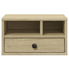 vidaXL Printer Stand Sonoma Oak 40x32x22,5 cm Engineered Wood 6