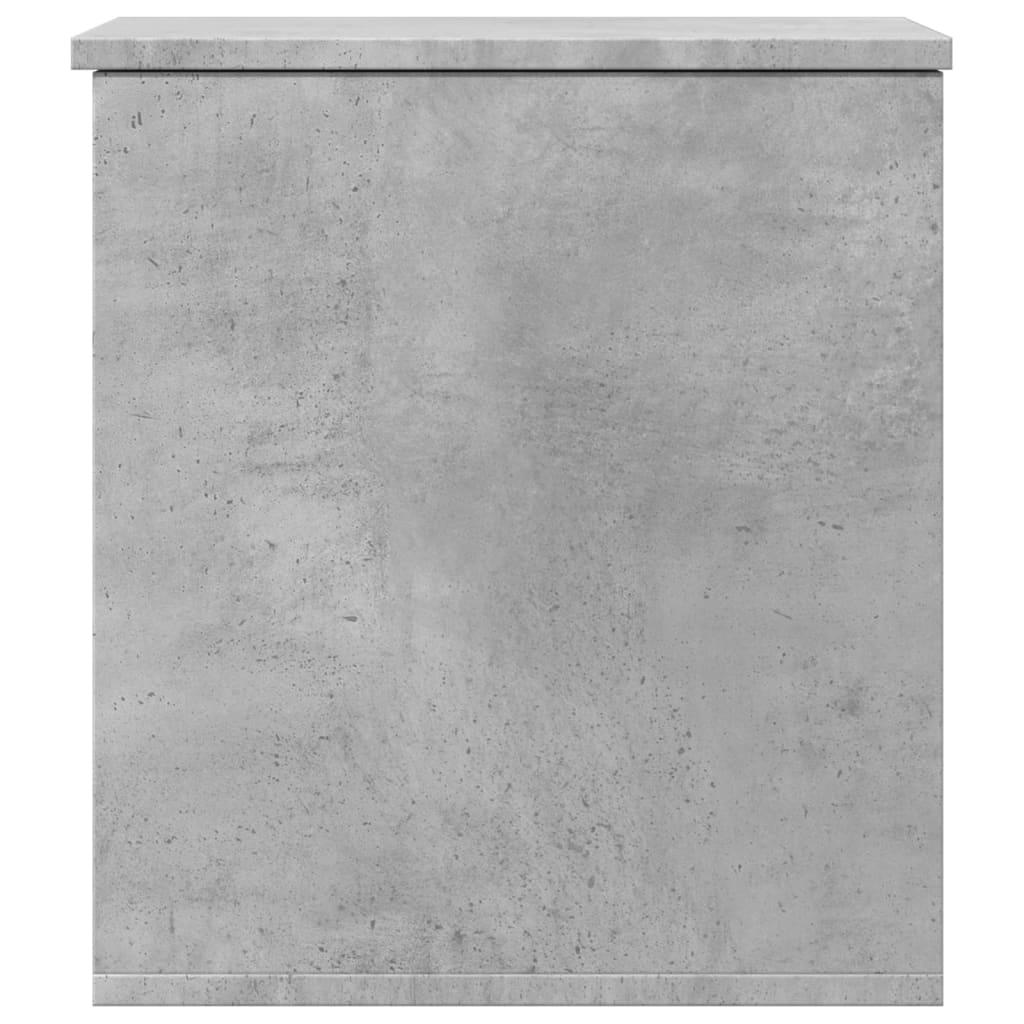 vidaXL Storage Box Concrete Grey 40x42x46 cm Engineered Wood 5
