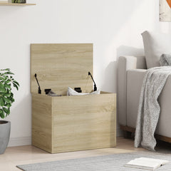 vidaXL Storage Box Sonoma Oak 60x42x46 cm Engineered Wood 3