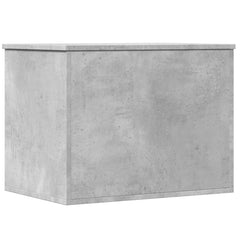 vidaXL Storage Box Concrete Grey 60x42x46 cm Engineered Wood 6