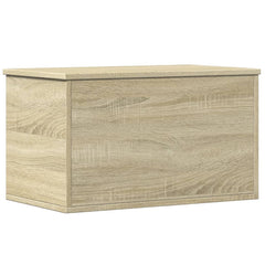vidaXL Storage Box Sonoma Oak 60x35x35 cm Engineered Wood 6