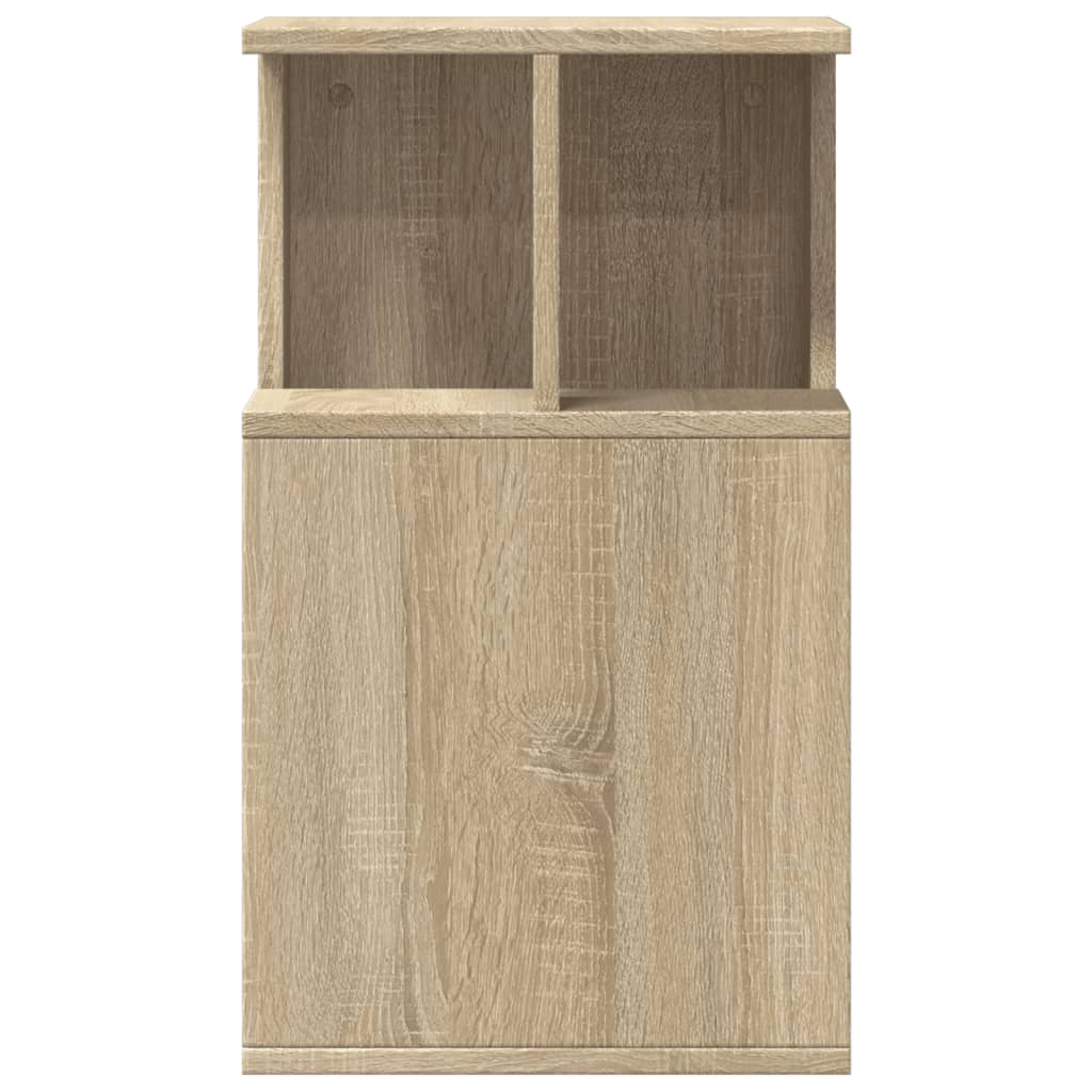 vidaXL Side Table Sonoma Oak 35x35x60 cm Engineered Wood 6