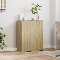 vidaXL File Cabinet Sonoma Oak 60x32x77.5 cm Engineered Wood 3