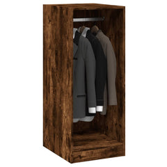 vidaXL Wardrobe Smoked Oak 48x41x102 cm Engineered Wood 4