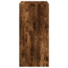 vidaXL Wardrobe Smoked Oak 48x41x102 cm Engineered Wood 6