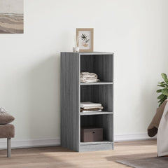 vidaXL Wardrobe Grey Sonoma 48x41x102 cm Engineered Wood 3