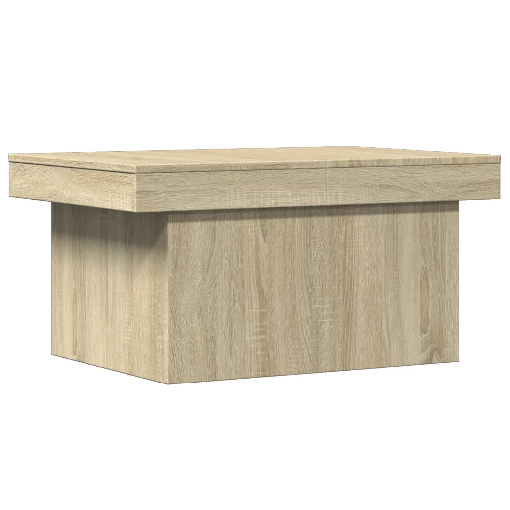 vidaXL Coffee Table Sonoma Oak 100x55x40 cm Engineered Wood 2