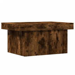 vidaXL Coffee Table Smoked Oak 100x55x40 cm Engineered Wood 2