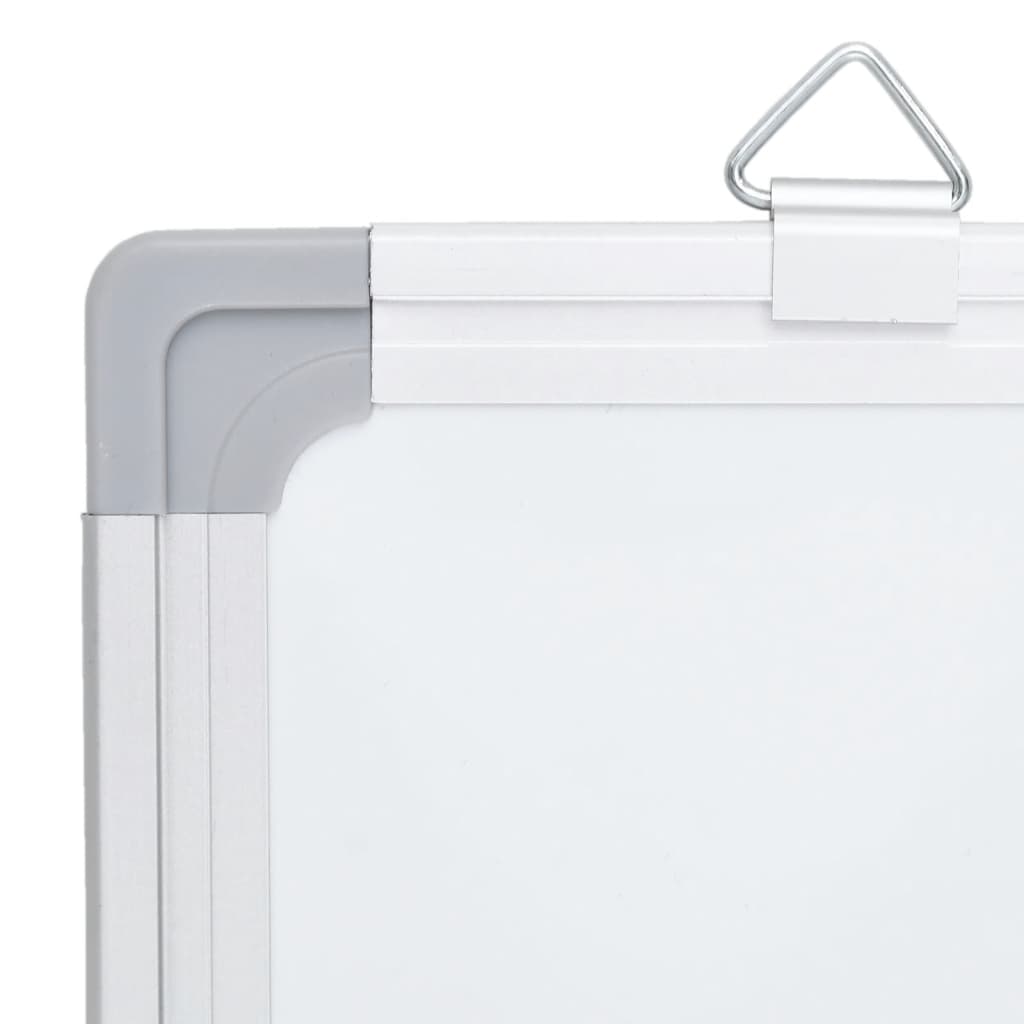 vidaXL Magnetic Whiteboard 80x60x1.7 cm Aluminium 5