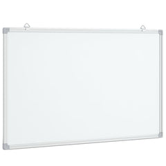 vidaXL Magnetic Whiteboard 100x60x1.7 cm Aluminium 2