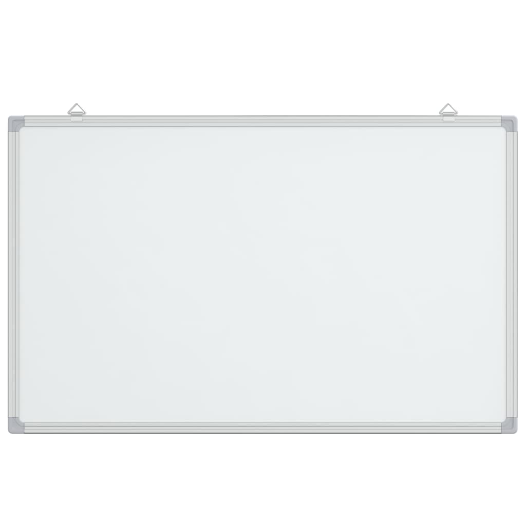 vidaXL Magnetic Whiteboard 100x60x1.7 cm Aluminium 3