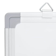 vidaXL Magnetic Whiteboard Foldable 120x60x1.7 cm Aluminium 5