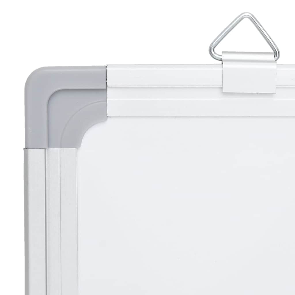 vidaXL Magnetic Whiteboard Foldable 120x60x1.7 cm Aluminium 5