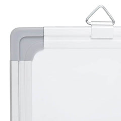 vidaXL Magnetic Whiteboard Foldable 120x100x1.7 cm Aluminium 5
