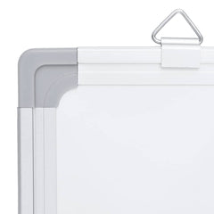vidaXL Magnetic Whiteboard Foldable 150x100x1.7 cm Aluminium 5