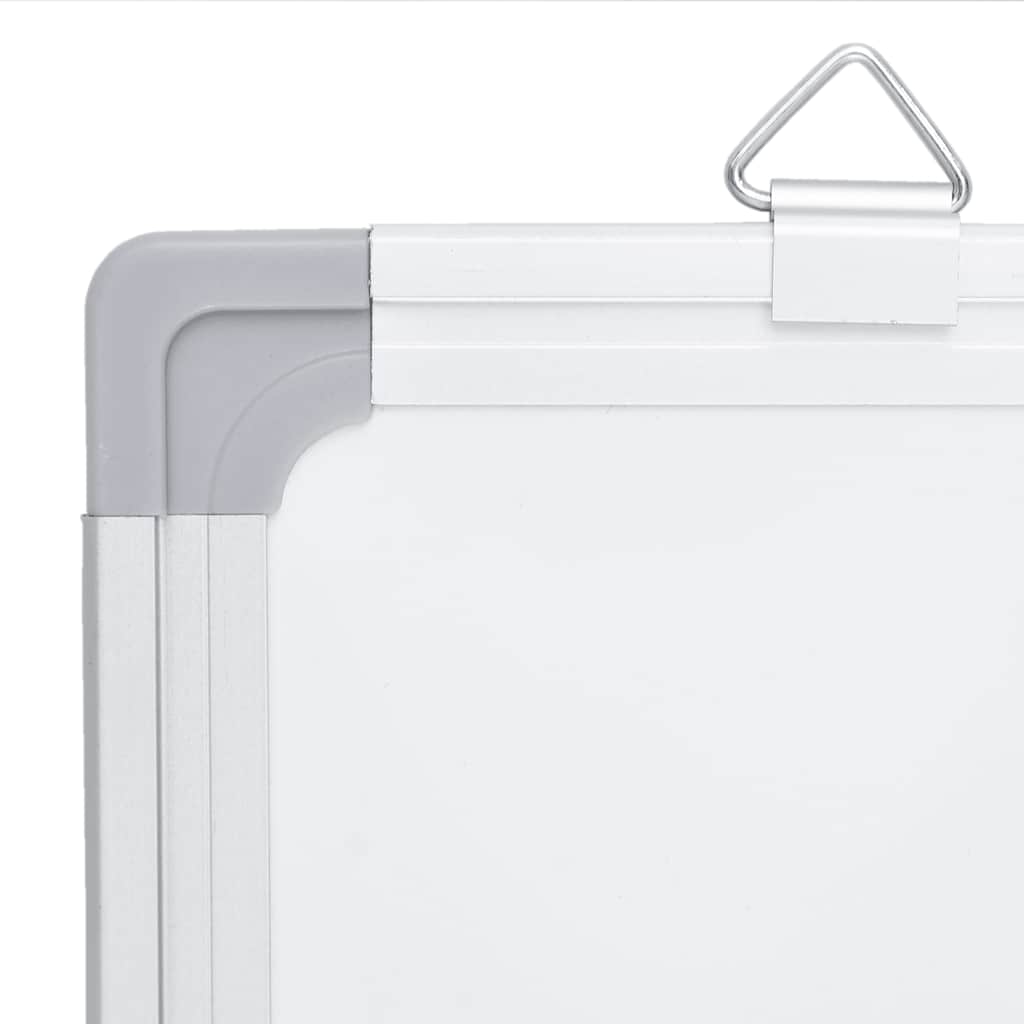 vidaXL Magnetic Whiteboard Foldable 200x60x1.7 cm Aluminium 5