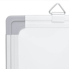 vidaXL Magnetic Whiteboard Foldable 200x60x1.7 cm Aluminium 5