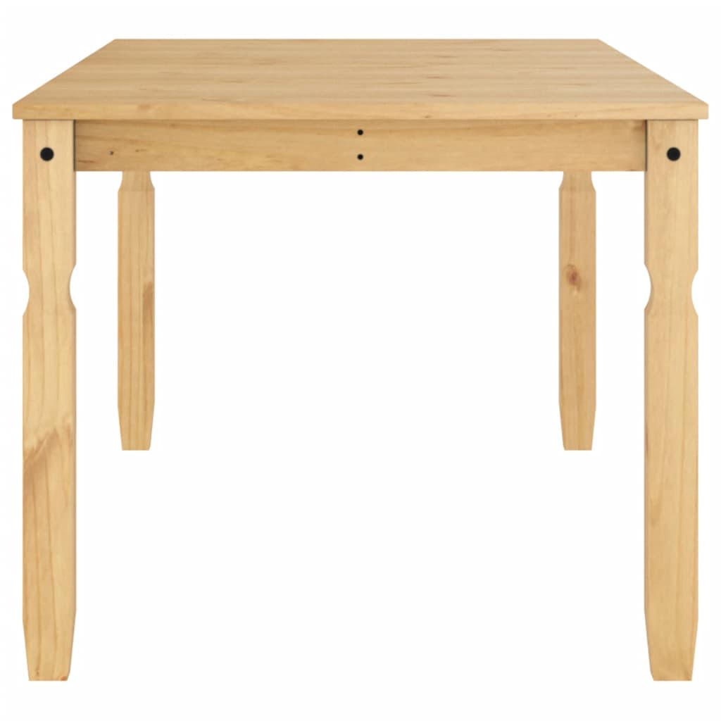 vidaXL Dining Table Corona 180x90x75 cm Solid Wood Pine 5