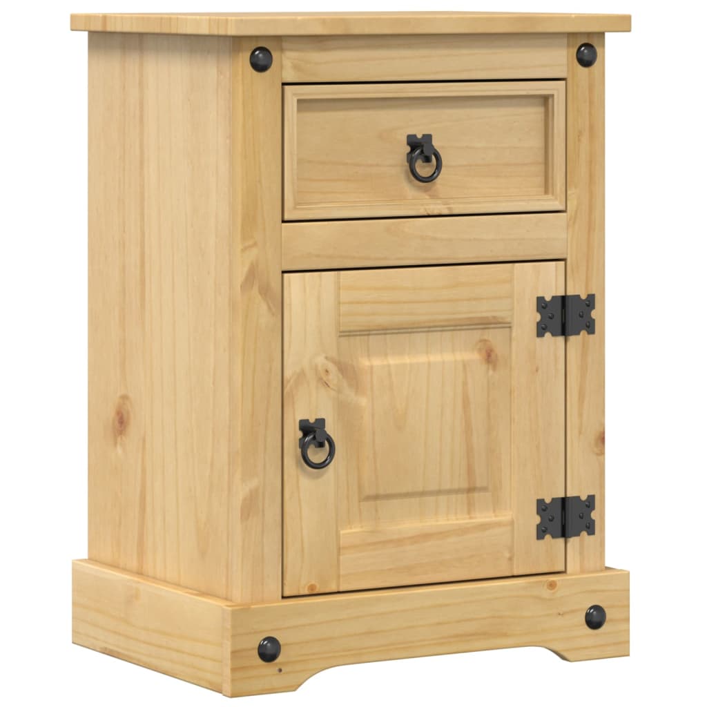 Bedside Cabinet "Corona" Solid Wood Pine