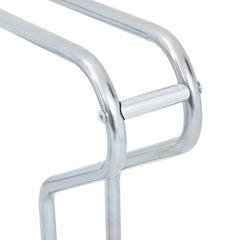 vidaXL Bicycle Stand for 6 Bikes Floor Freestanding Galvanised Steel 6