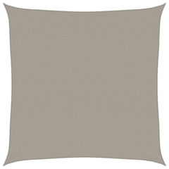 vidaXL Sunshade Sail 160 g/m² Square Light Grey 4x4 m HDPE 2