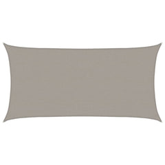 vidaXL Sunshade Sail 160 g/m² Rectangular Light Grey 2.5x4.5 m HDPE 2