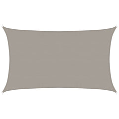 vidaXL Sunshade Sail 160 g/m² Rectangular Light Grey 5x8 m HDPE 2