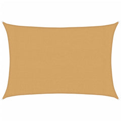 vidaXL Sunshade Sail 160 g/m² Rectangular Sand 3x4 m HDPE 2