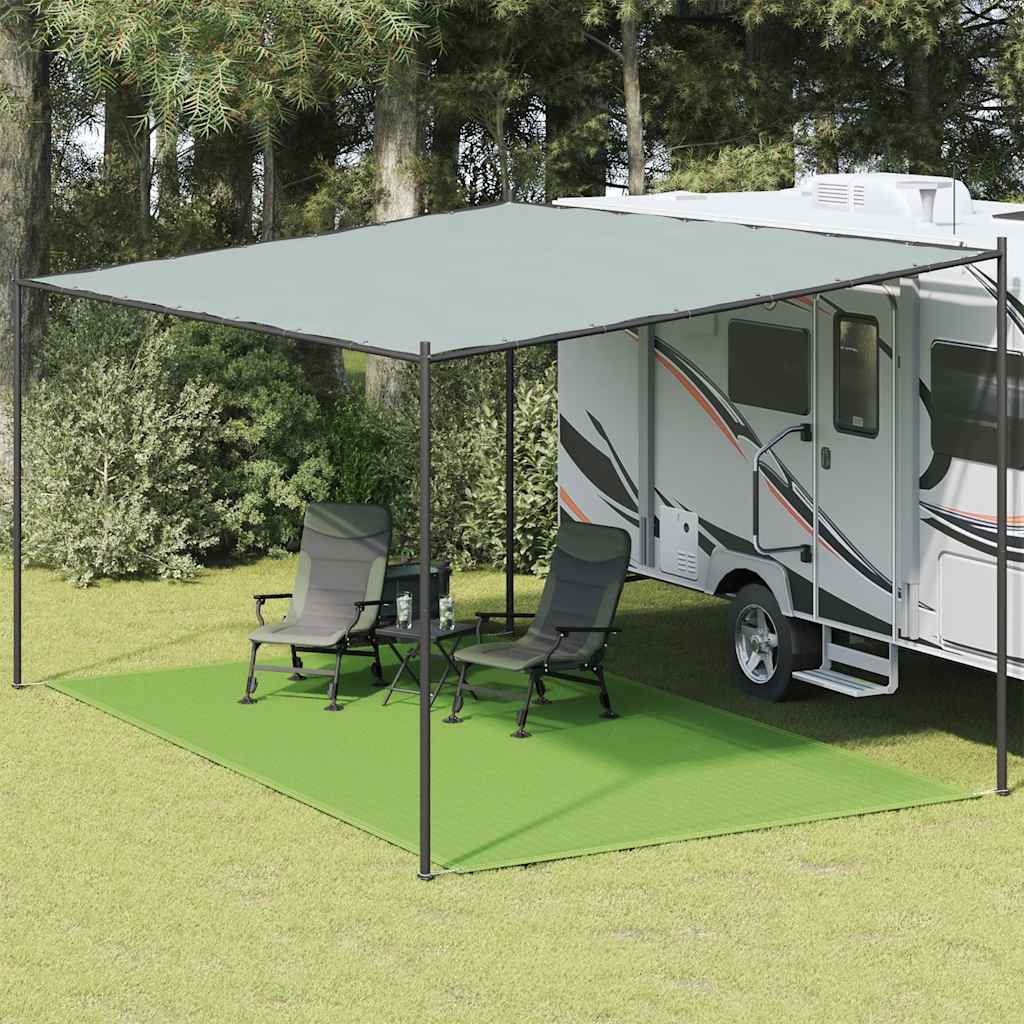 vidaXL Tent Carpet Light Green 300x500 cm HDPE 1