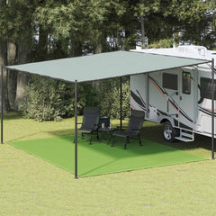 Tent Carpet in Light Green