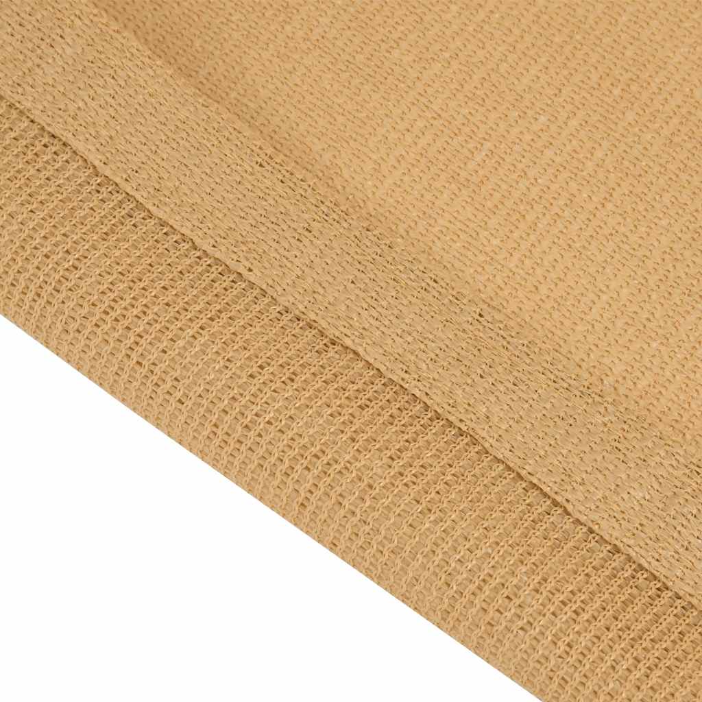 vidaXL Tent Carpet Sand 400x700 cm HDPE 5