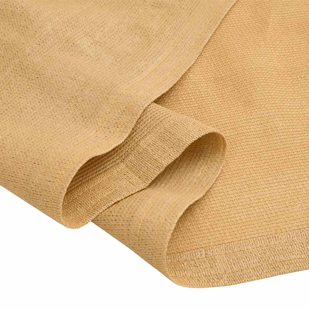 vidaXL Tent Carpet Sand 400x700 cm HDPE 6