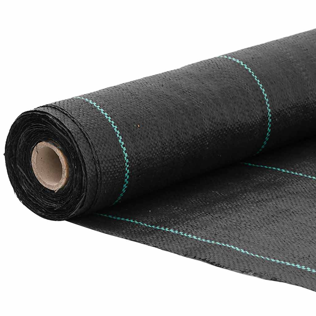 Weed Membrane PP Black Width 1.5 m 100 m