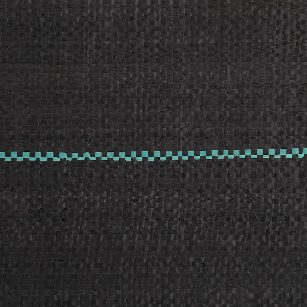 Weed Membrane PP Black Width 1.5 m 100 m