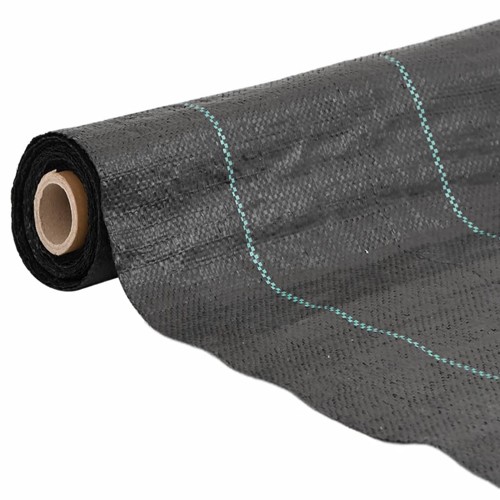 Weed Membrane PP Black Width 4 m 25 m