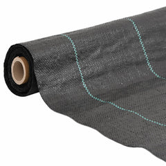 Weed Membrane PP Black Width 4 m 25 m