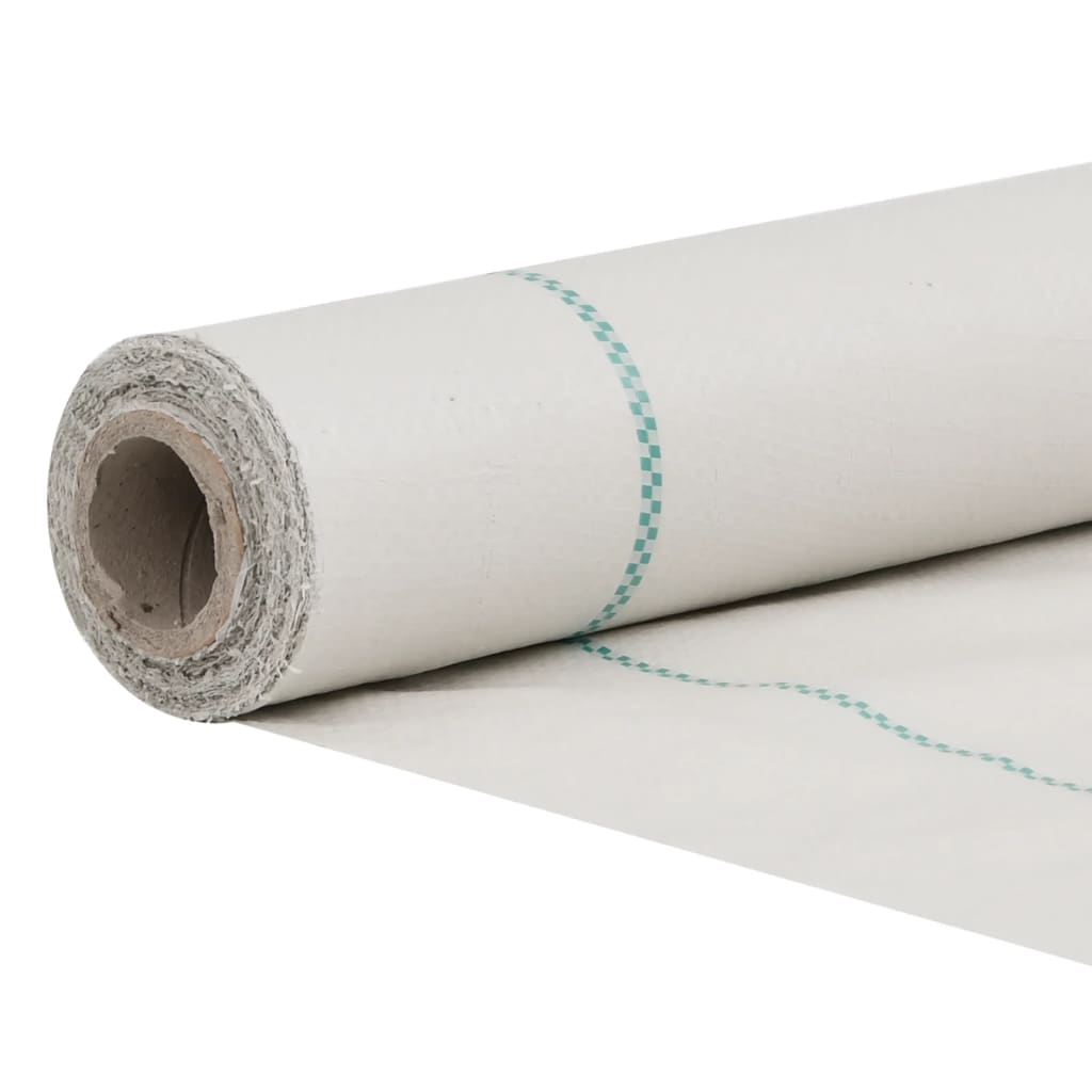 vidaXL Weed Membrane White 1x100 m PP 4