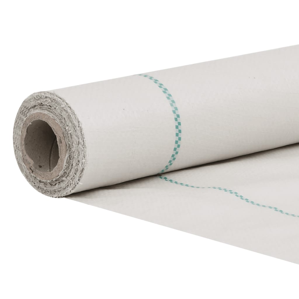 vidaXL Weed Membrane White 1x200 m PP 4