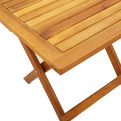 Folding Chairs 2 pcs Solid Wood Red With table