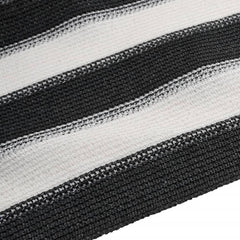 Privacy Net 1.5x25 m HDPE 150 g/m² 150 gsm Anthracite and white