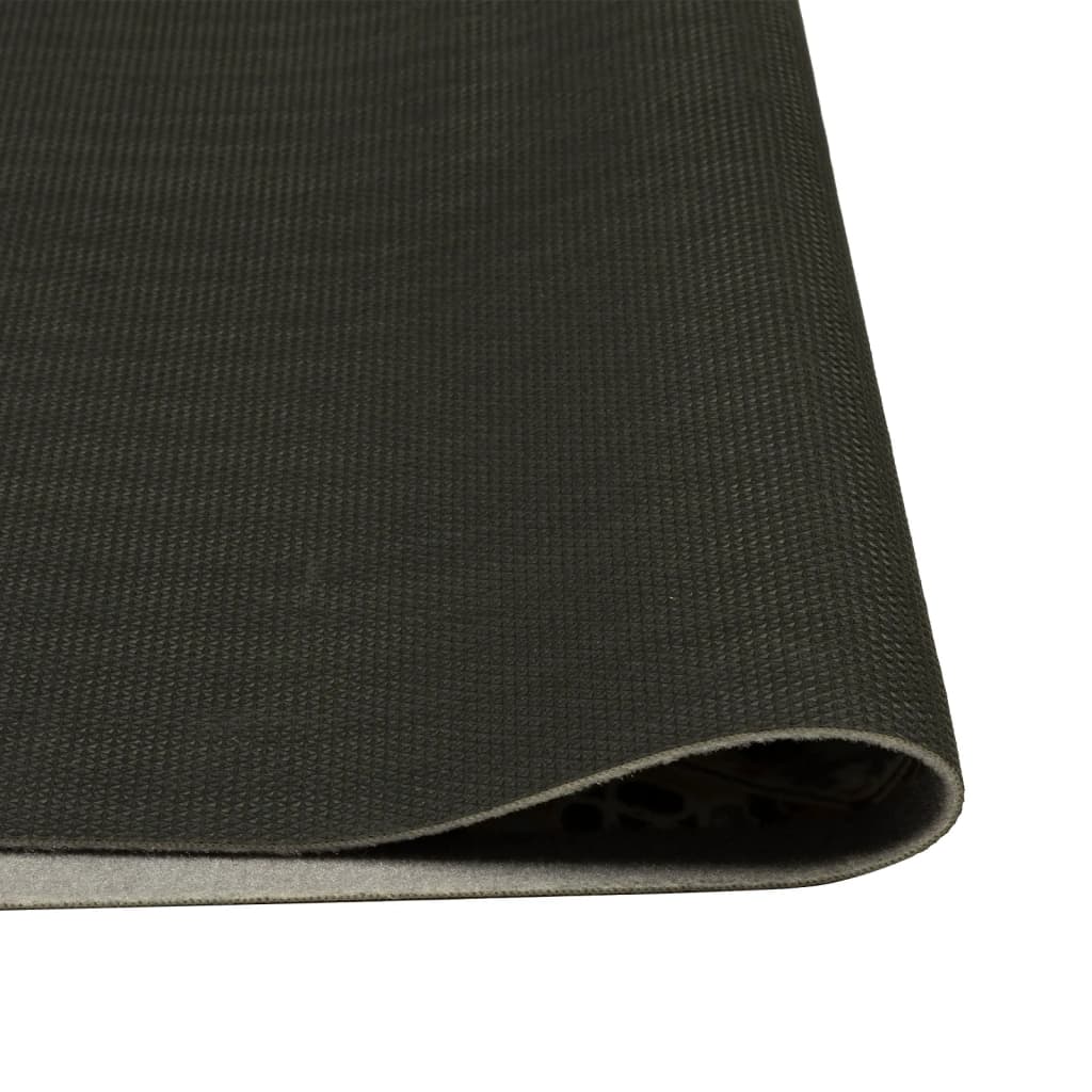 vidaXL Kitchen Rug Washable Hexagon Pastel 60x180 cm Velvet 4