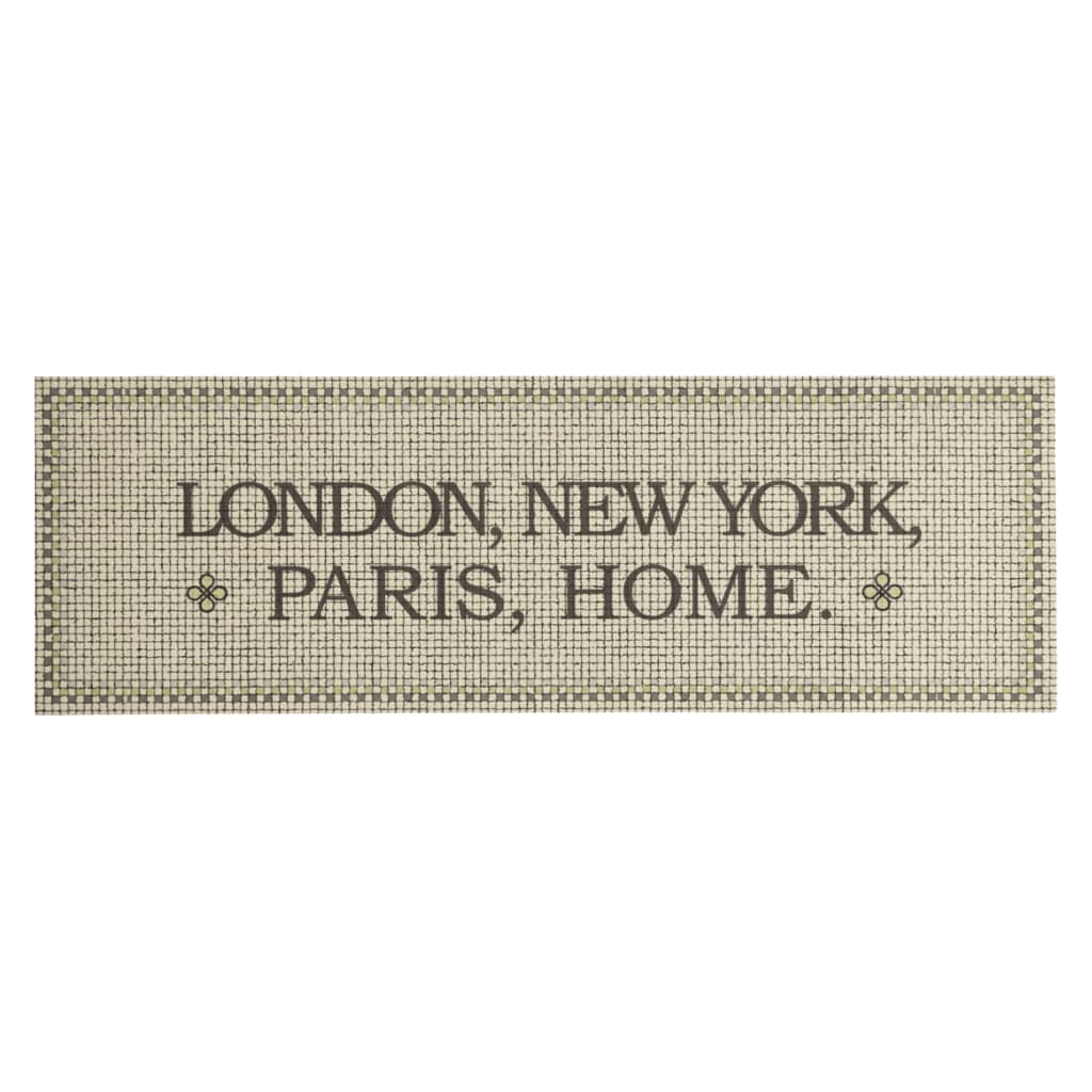 vidaXL Kitchen Rug Washable Capital Home 60x180 cm Velvet 2