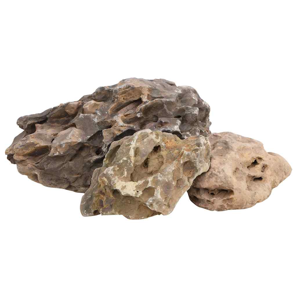 vidaXL Dragon Stones 25 kg Grey 10-40 cm 3