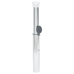 vidaXL In-Ground Parasol Base for 40-50 mm Pole Silver Aluminum 4
