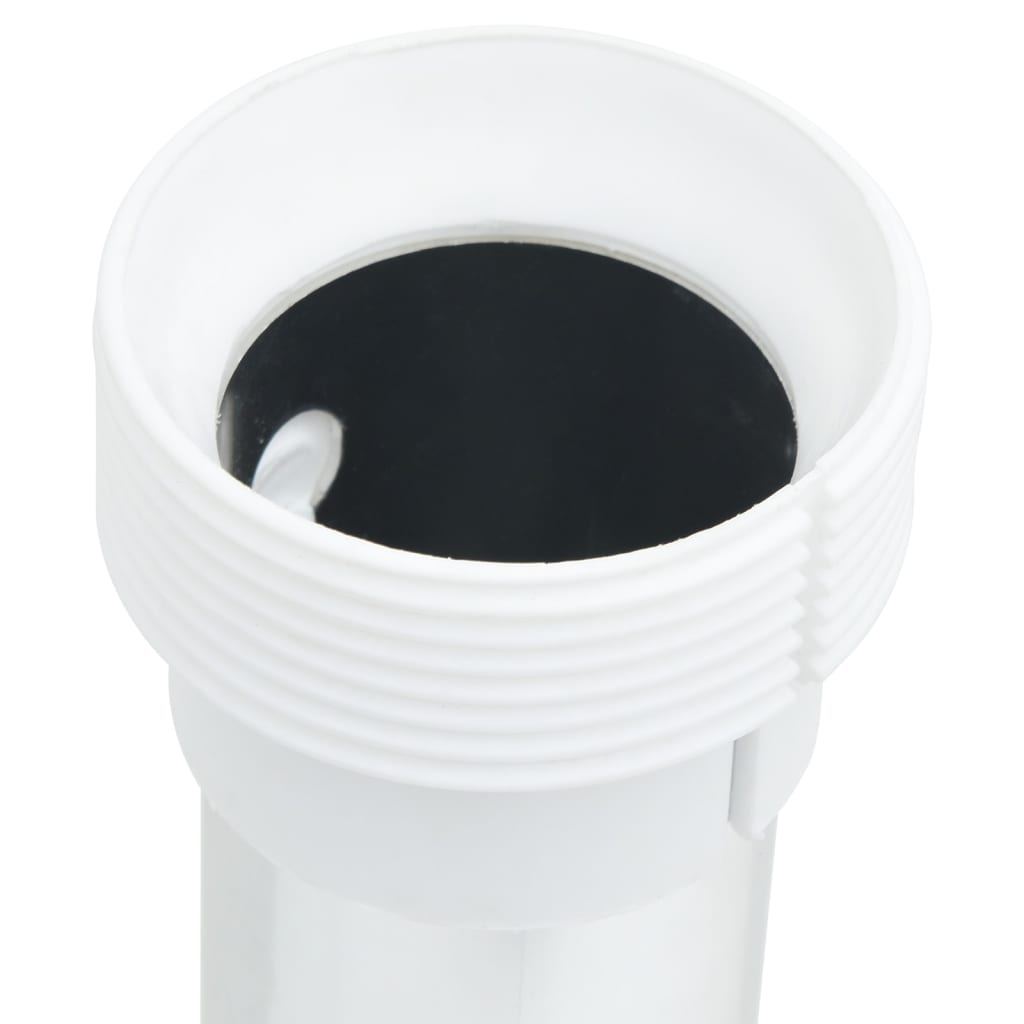 vidaXL In-Ground Parasol Base for 40-50 mm Pole Silver Aluminum 5