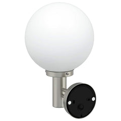 vidaXL Outdoor Wall Light Silver 28 x 25 x 38 cm 6