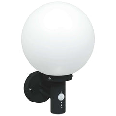 vidaXL Outdoor Wall Light Black 28 x 25 x 38 cm 2