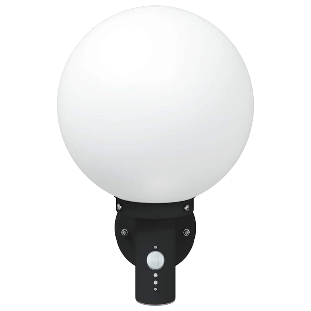 vidaXL Outdoor Wall Light Black 28 x 25 x 38 cm 4